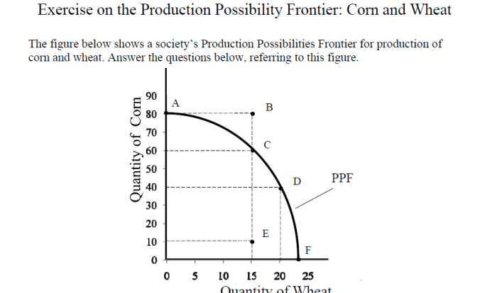 Production possibilities curve worksheet pdf